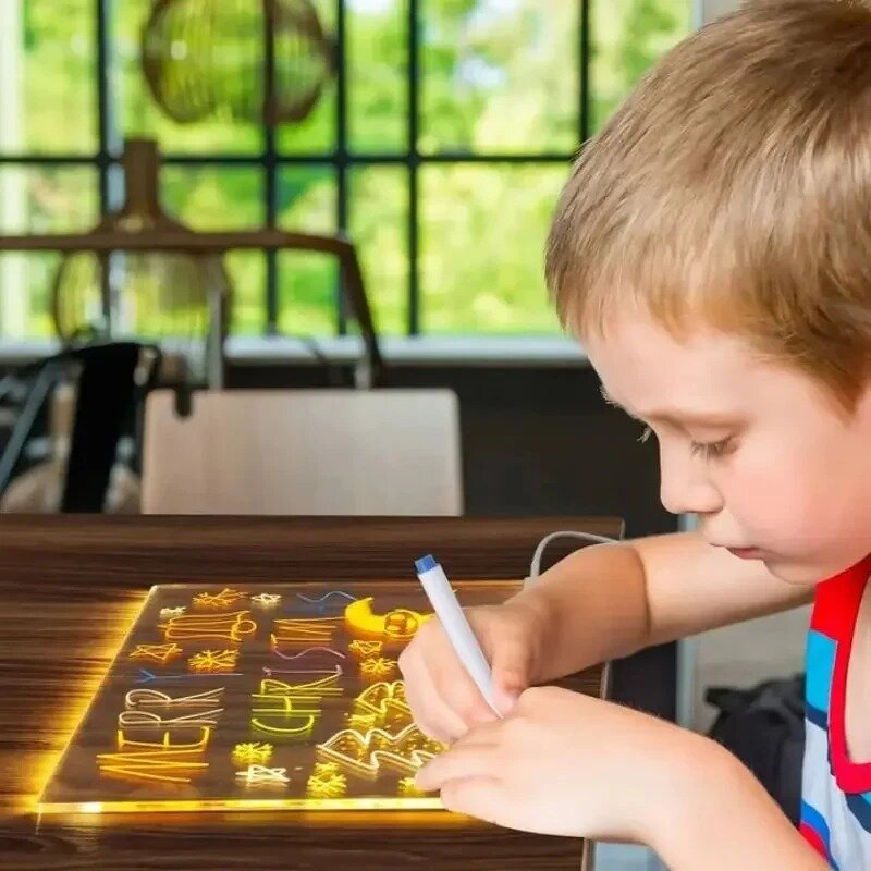 Boy drawing