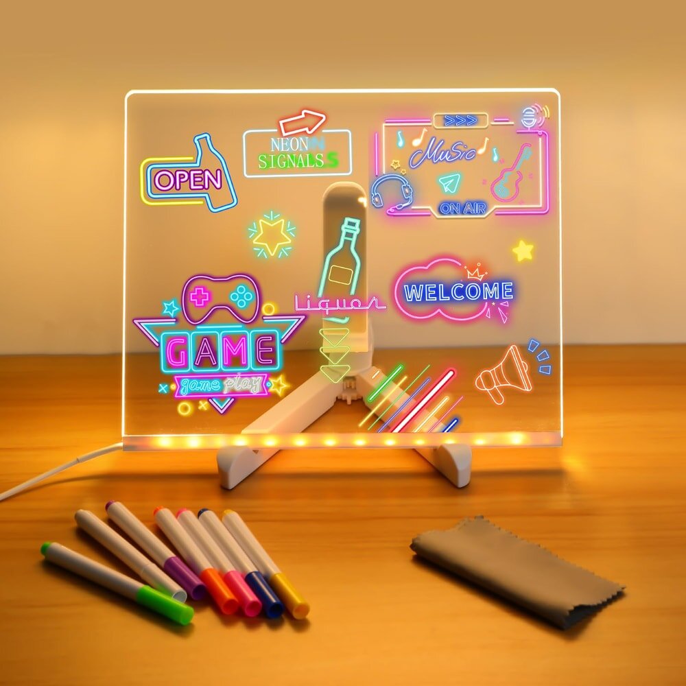 Neon signs detail