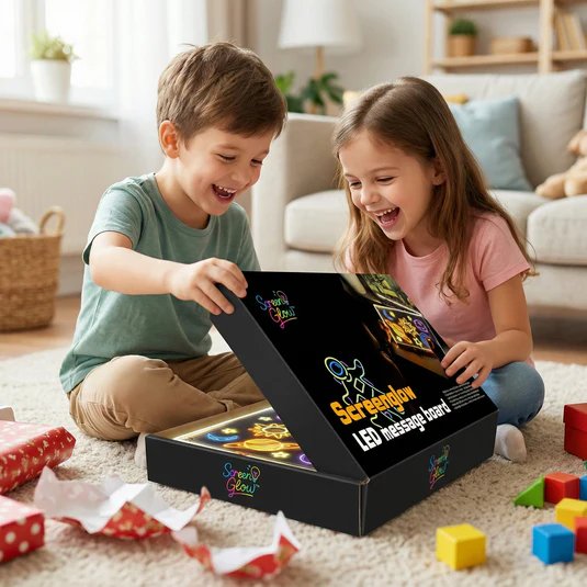 Ahmed's kids unboxing two KidoraX boards